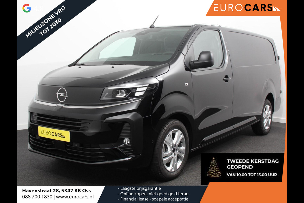 Opel Vivaro 2.0 BlueHDi 180 S&S L3 Automaat Apple Carplay /  Android Auto imperiaal Parkeersensoren  V+A Trekhaak Camera Navigatie Cruise Control LED koplampen houten afwerking laadruimte