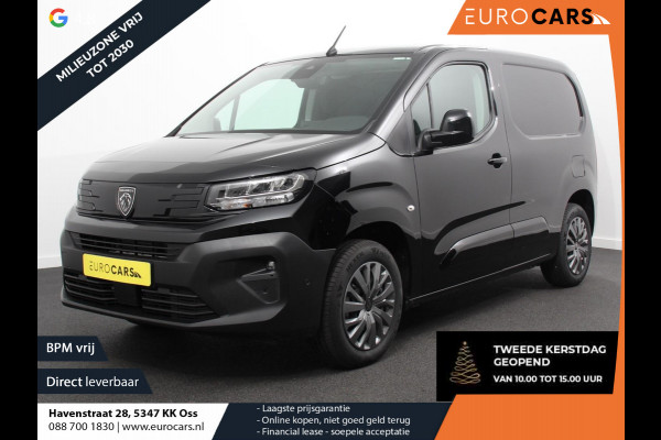 Peugeot Partner 1.5 BlueHDi 130 S&S L1 Automaat Navigatie Apple Carplay / Android Auto DAB trekhaak Cruise Control Airco Houten bekleding laadruimte