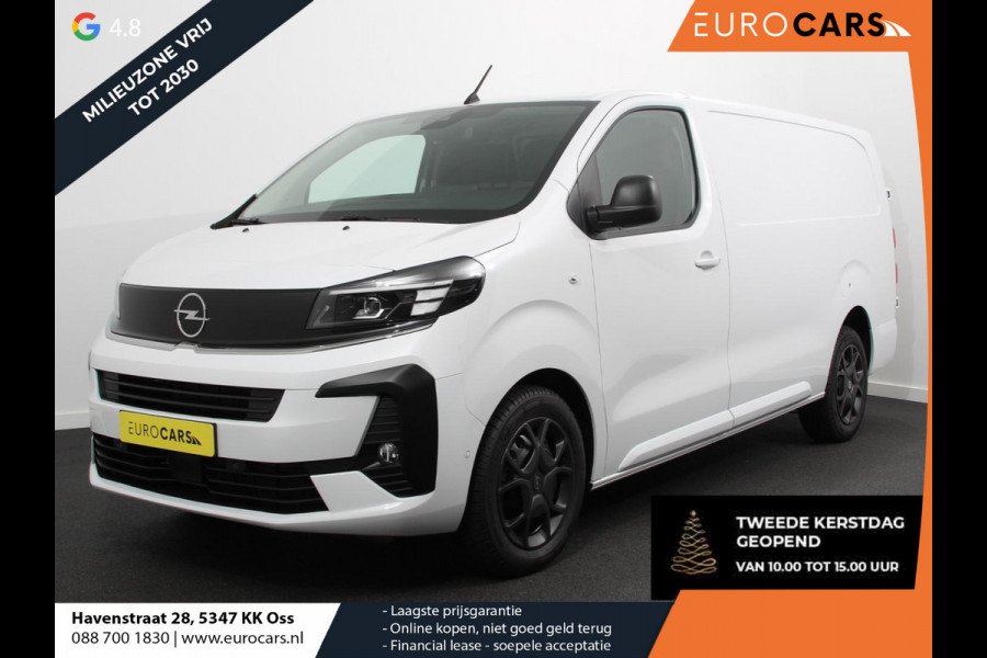 Opel Vivaro 2.0 BlueHDi 180 S&S L3 Automaat DEMO! Apple Carplay /  Android Auto Parkeersensoren V+A Trekhaak Camera Navigatie Cruise Control LED koplampen houten afwerking laadruimte
