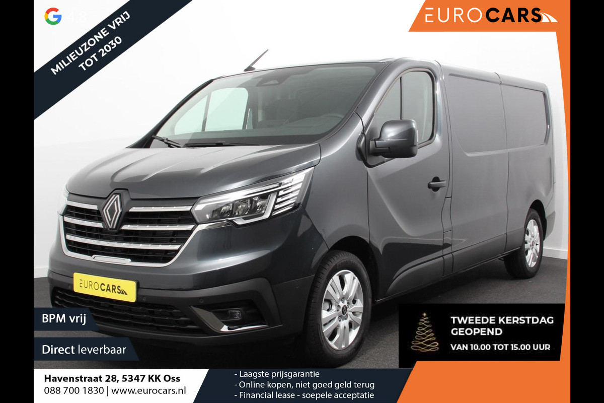 Renault Trafic 2.0 Blue dCi 110 T30 L2H1 Advance Navigatie bluetooth DAB Camera Airco Trekhaak Houten bekleding Lichtmetalen velgen