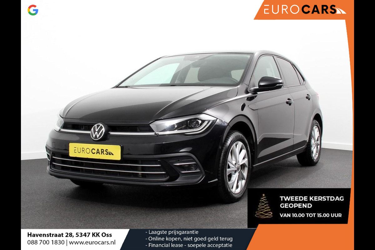 Volkswagen Polo 1.0 TSI 110pk DSG Style | Navigatie | Apple Carplay/ Android Auto | Parkeersensoren | Adaptive Cruise Control | Stoelverwarming | Ledverlichting | Climate Control