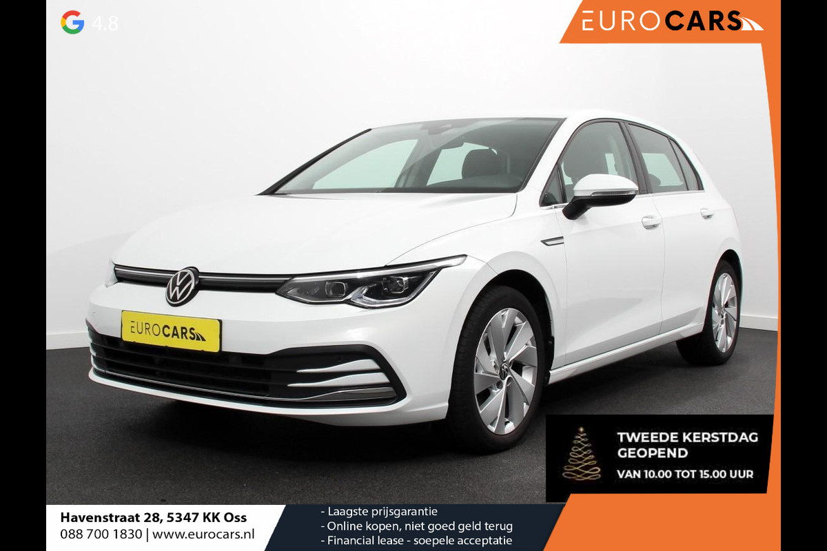 Volkswagen Golf 1.5 TSI 150pk Style | Navigatie | Climate Control | DAB | Digitale Cockpit | Keyless Start | Lichtmetalen velgen 17" | Parkeer Sensoren | Stoelverwarming
