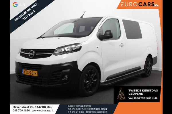 Opel Vivaro 145pk L3H1 Dubbele Cabine Sport Edition Navigatie Climate Control Trekhaak Trekhaak Parkeer sensoren Lichtmetalen Velgen