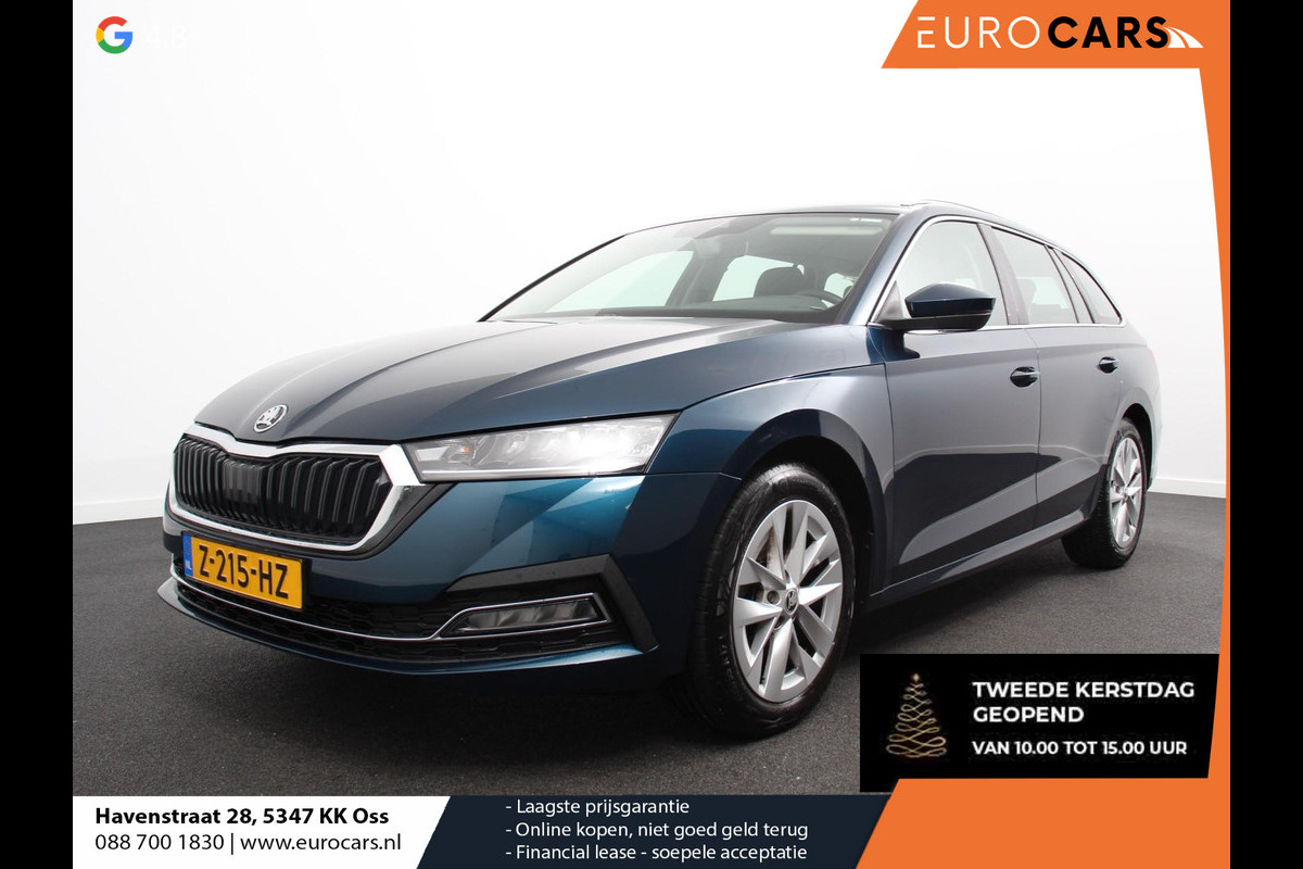Škoda Octavia Combi 1.0 e-TSI 110pk DSG Style | Navigatie | Apple Carplay/Android Auto| Parkeersensoren | Adaptive Cruise Control | Stoelverwarming | Lane Assist | Attention Assist | Ledverlichting | Afneembare trekhaak | Climatronic | Virtual Cockpit