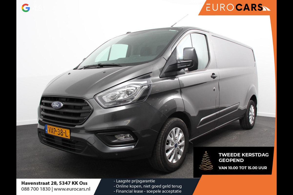 Ford Transit Custom 300 2.0 TDCI 130pk L2H1 Automaat | Navigatie | Cruise control | Camera | PDC VA | Trekhaak | Lichtmetalen Velgen