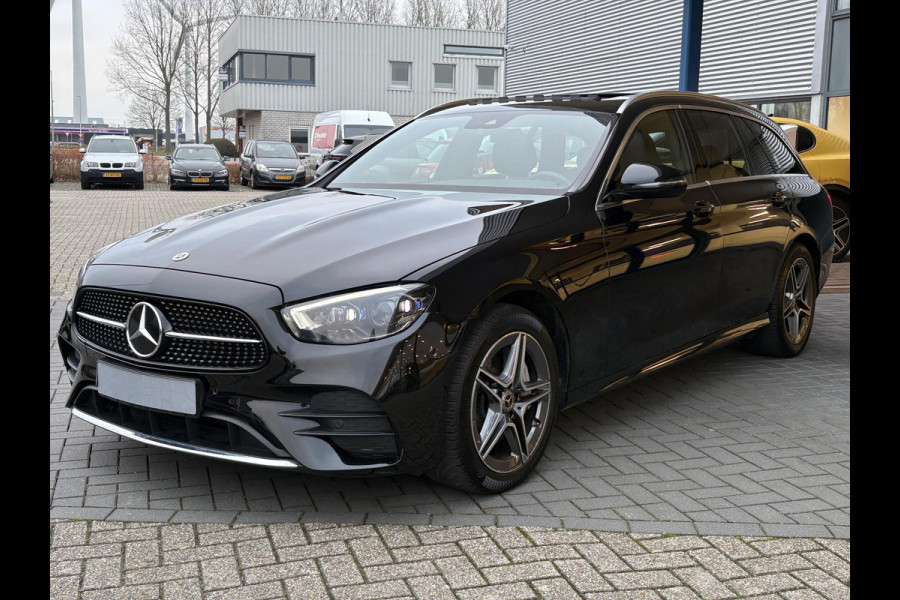 Mercedes-Benz E-Klasse Estate 300 e AMG Line PHEV | Elek. Wegklapbare Trekhaak | Open dak | Multibeam | Stoelverwarming | Achteruitrijcamera | Adaptive Cruise Control