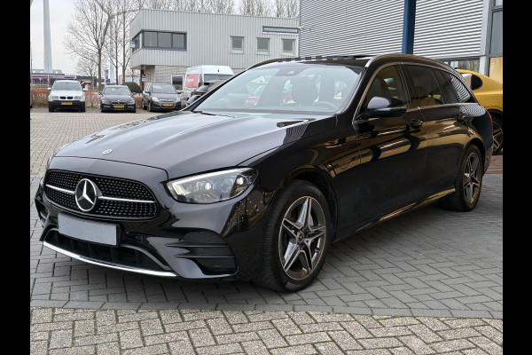 Mercedes-Benz E-Klasse Estate 300 e AMG Line PHEV | Elek. Wegklapbare Trekhaak | Open dak | Multibeam | Stoelverwarming | Achteruitrijcamera | Adaptive Cruise Control