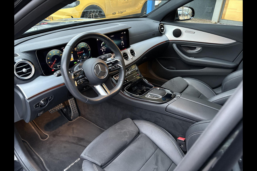 Mercedes-Benz E-Klasse Estate 300 e AMG Line PHEV | Elek. Wegklapbare Trekhaak | Open dak | Multibeam | Stoelverwarming | Achteruitrijcamera | Adaptive Cruise Control