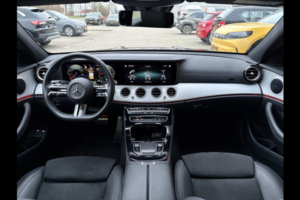 Mercedes-Benz E-Klasse Estate 300 e AMG Line PHEV | Elek. Wegklapbare Trekhaak | Open dak | Multibeam | Stoelverwarming | Achteruitrijcamera | Adaptive Cruise Control