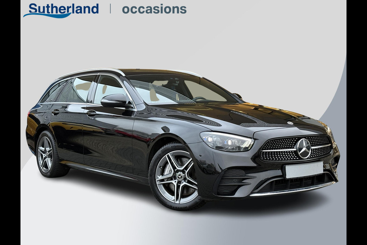 Mercedes-Benz E-Klasse Estate 300 e AMG Line PHEV | Elek. Wegklapbare Trekhaak | Open dak | Multibeam | Stoelverwarming | Achteruitrijcamera | Adaptive Cruise Control