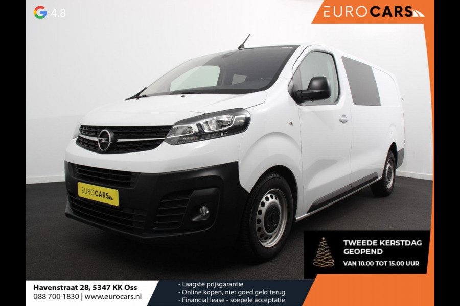Opel Vivaro 2.0 CDTI Automaat 145 pk L3H1 Dubbele Cabine | Navigatie | Trekhaak | Airco | Parkeer sensoren | Betimmering