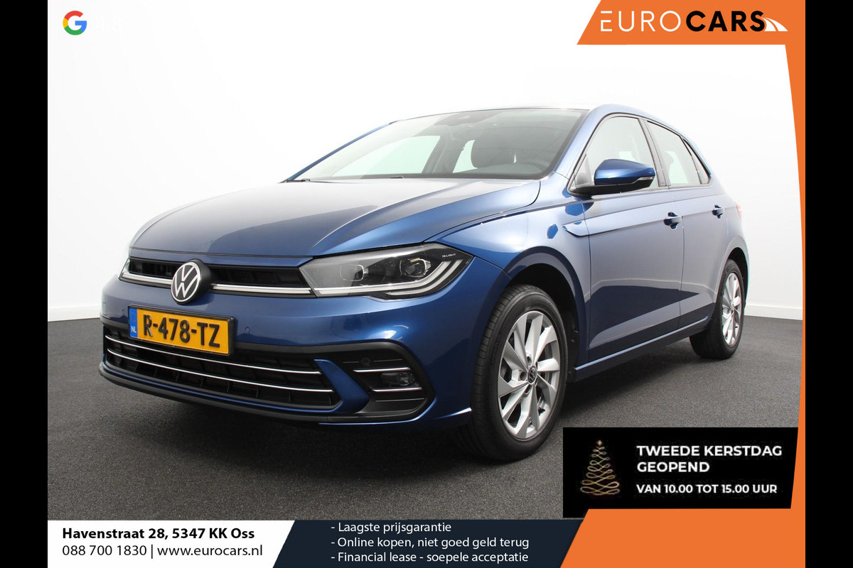 Volkswagen Polo 1.0 TSI Automaat Style Volkswagen Polo 1.0 TSI DSG Style | Navigatie | Climate Control | Adaptive Cruise Control | Camera | Lane Assist | LED Matrix | DAB | Parkeer sensoren | App Connect