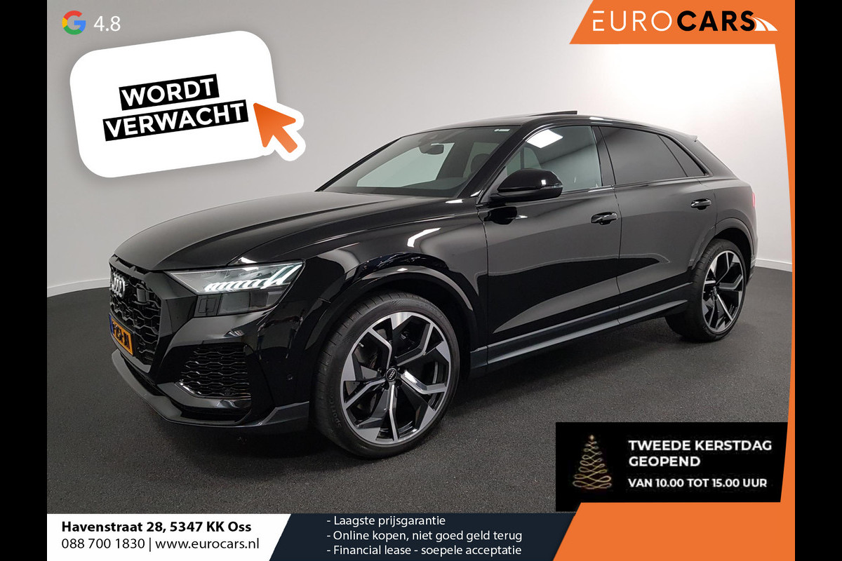 Audi RSQ8 4.0 TFSI RS Q8 Quattro 600pk! Panorama dak Navigatie Electrische achterklep Led Camera Climate Control voor en achter Lichtmetalen Velgen