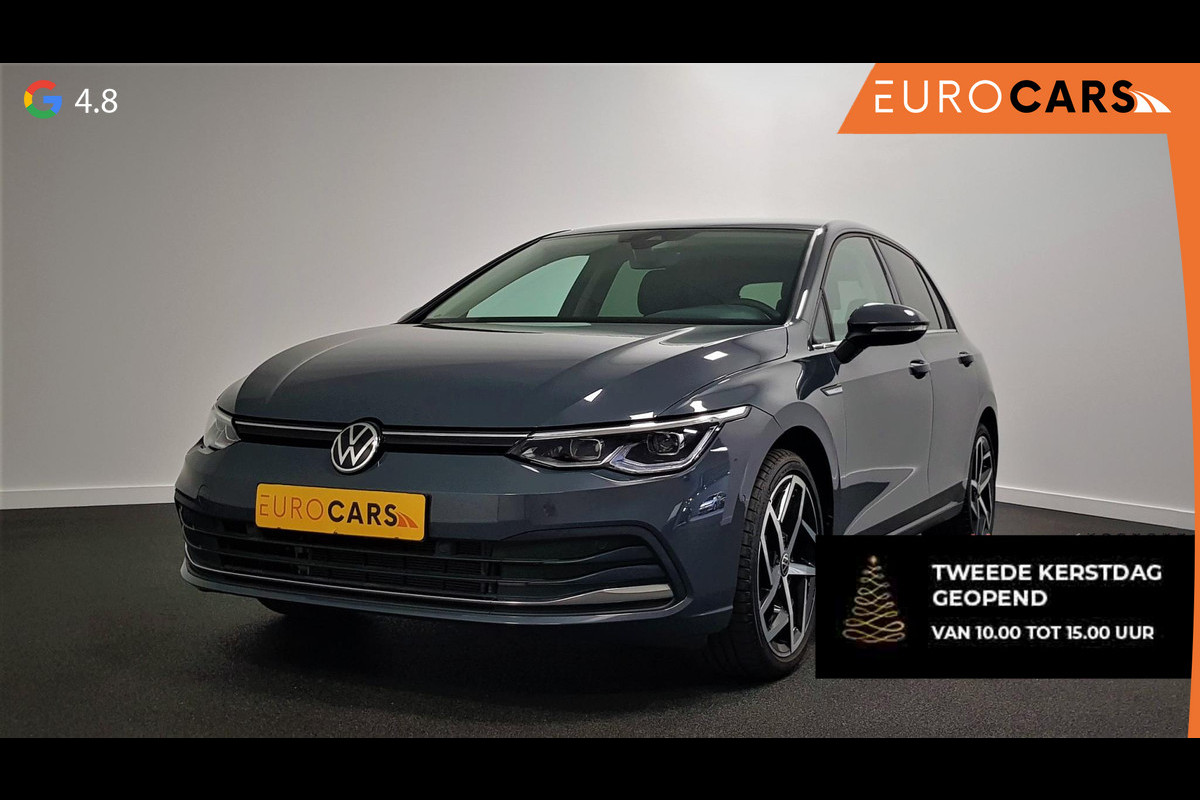 Volkswagen Golf 1.5 eTSI 150pk DSG Style | Navigatie | Climate Control | Camera | Parkeer sensoren | 18" LMV| Led | Keyless entry | Stoelverwarming