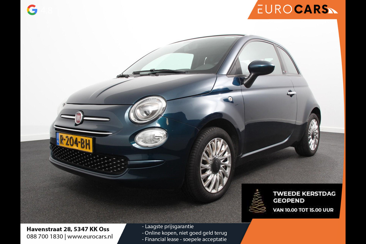 Fiat 500C 1.0 Hybrid Lounge Plus Navigatie Cruise Control Parkeer Sensoren Climate Control DAB Lichtmetalen Velgen