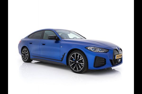 BMW i4 M50 M-Sportpack High Executive 84 kWh [ 3-Fase ] {SOH-97%} (INCL-BTW) *LUXURY-LEATHER | HARMAN/KARDON | ADAPTIVE-CRUISE | HEAD-UP | LASER-LED | BLIND-SPOT | TOP-VIEW | HEATED-SPORTSEATS | DAB+ | WIDE-COCKPIT | AMBIENT-LIGHT | NAVI-FULLMAP | ...