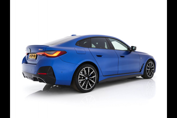 BMW i4 M50 M-Sportpack High Executive 84 kWh [ 3-Fase ] {SOH-97%} (INCL-BTW) *LUXURY-LEATHER | HARMAN/KARDON | ADAPTIVE-CRUISE | HEAD-UP | LASER-LED | BLIND-SPOT | TOP-VIEW | HEATED-SPORTSEATS | DAB+ | WIDE-COCKPIT | AMBIENT-LIGHT | NAVI-FULLMAP | ...