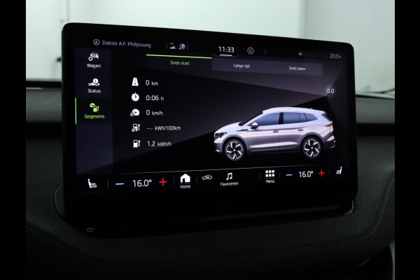 Škoda ENYAQ iV 80|ACC|LED|Stoelverwarming|Camera|SOH 93%