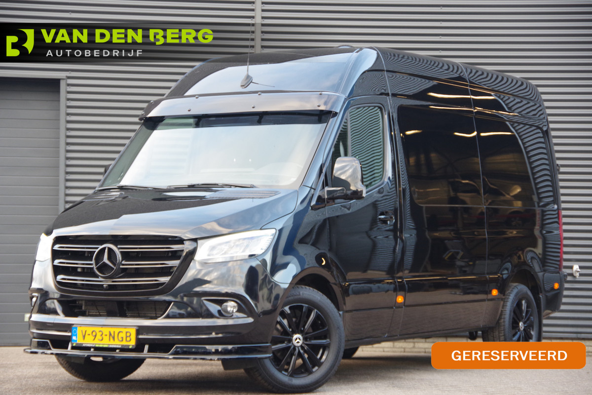 Mercedes-Benz Sprinter 319 3.0 CDI V6 L2H2 AUT. LED, 360 CAMERA, ADAPT. CRUISE, TREKHAAK, MBUX 10'', STANDKACHEL, NAVI, CLIMA, PARKEERSENSOREN, APPLE C