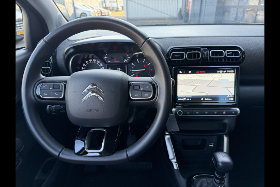 Citroën C3 Aircross 110pk Feel (Leder - Automatische Airco - Navigatie - LED - Apple Carplay - Lichtmetalen velgen incl 4S)