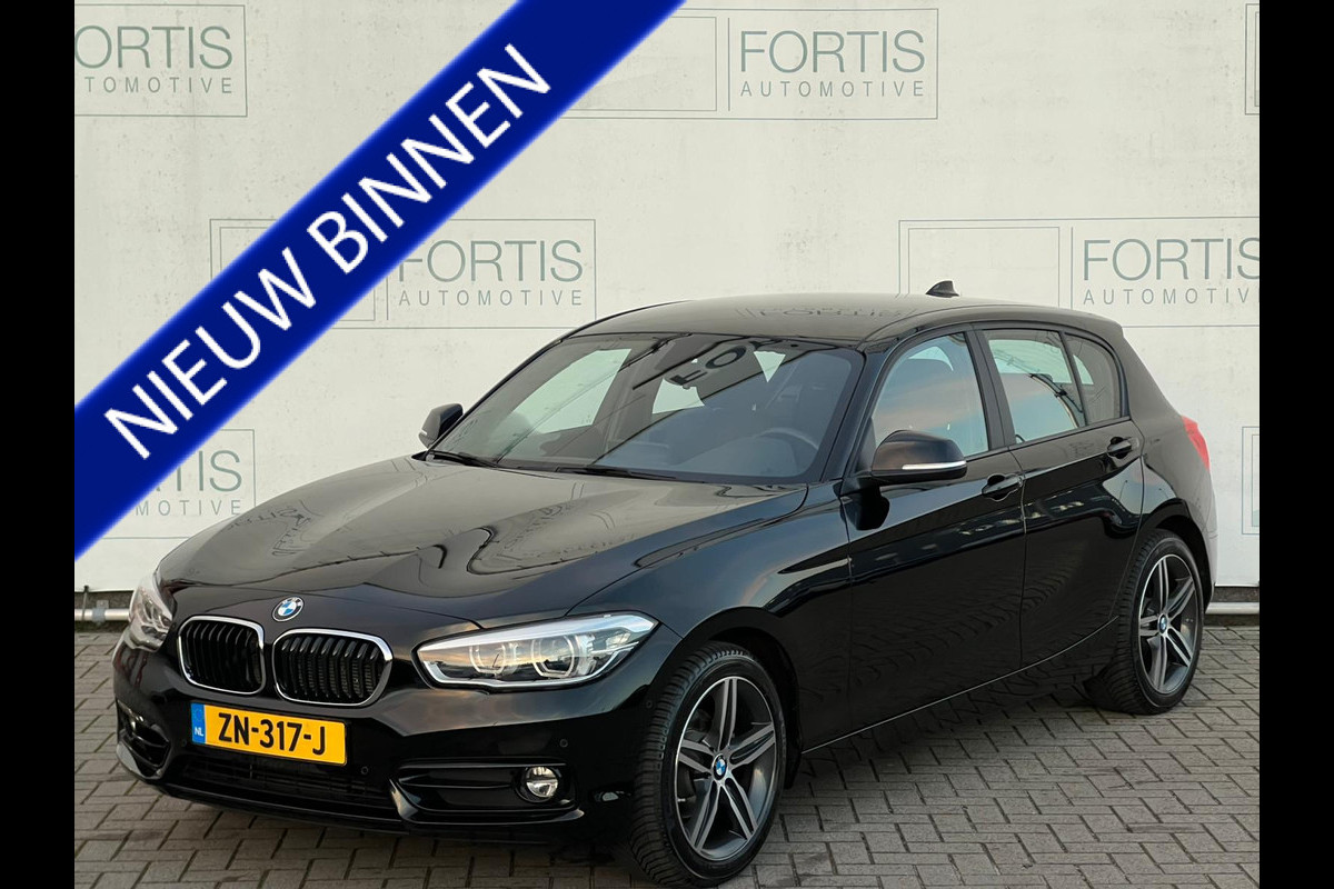 BMW 1-serie 118i Sport Line Edition NL AUTO | SPORTSTOELEN | CAMERA  STOELVERW | GROOT NAVI