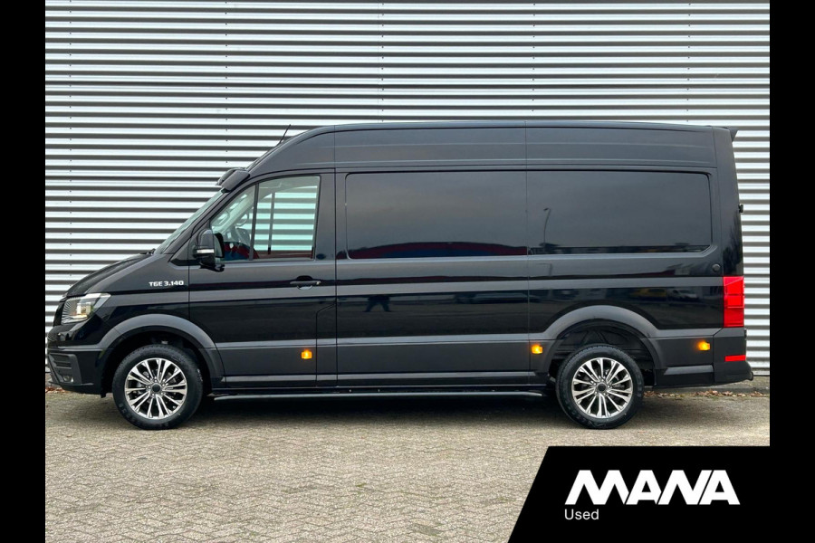 MAN TGE 3.140 L3H3 Automaat 140PK Zwart Black Lion Cruise control Carplay Camera