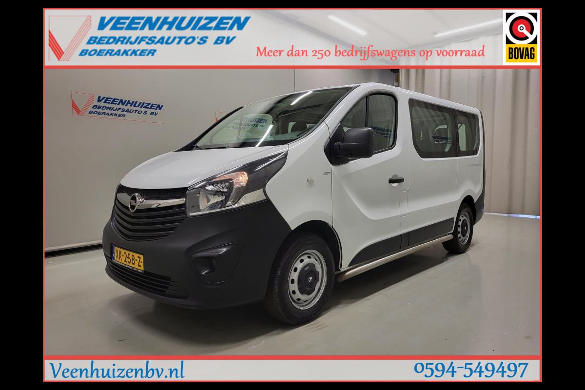 Opel Vivaro Combi 1.6CDTI 9-Personenbus - Excl. BTW / BPM vrij Euro 6!