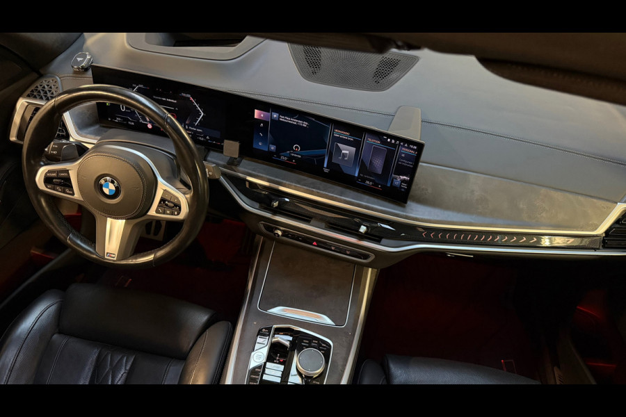 BMW X7 XDrive40i M-Sport|Softclose|Keyless|HUD|7Pers.|Skylounge|360 CAM|Dealer Onderhouden|Garantie 2028|Standkachel|
