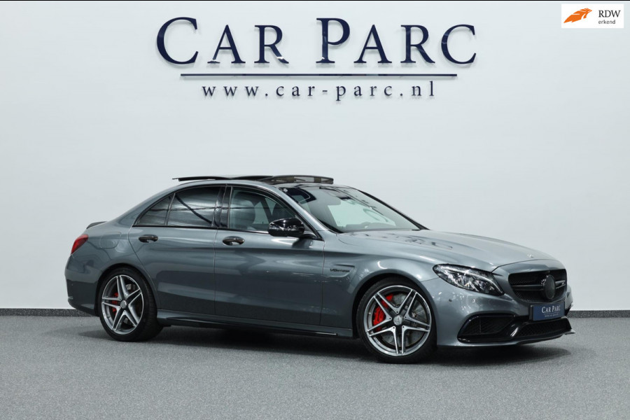 Mercedes-Benz C-Klasse AMG 63 S 510+PK LED/SFEER/HUD/PANO/LEDER+S.VERWARMING+MEMORY/19" LMV/CAM/ACC/ECC/12 MDN GARANTIE!