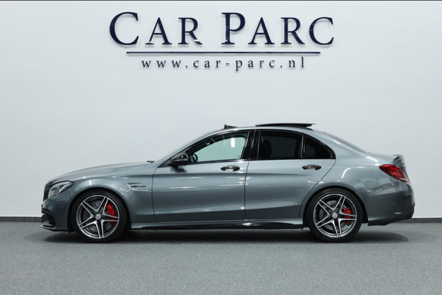 Mercedes-Benz C-Klasse AMG 63 S 510+PK LED/SFEER/HUD/PANO/LEDER+S.VERWARMING+MEMORY/19" LMV/CAM/ACC/ECC/12 MDN GARANTIE!