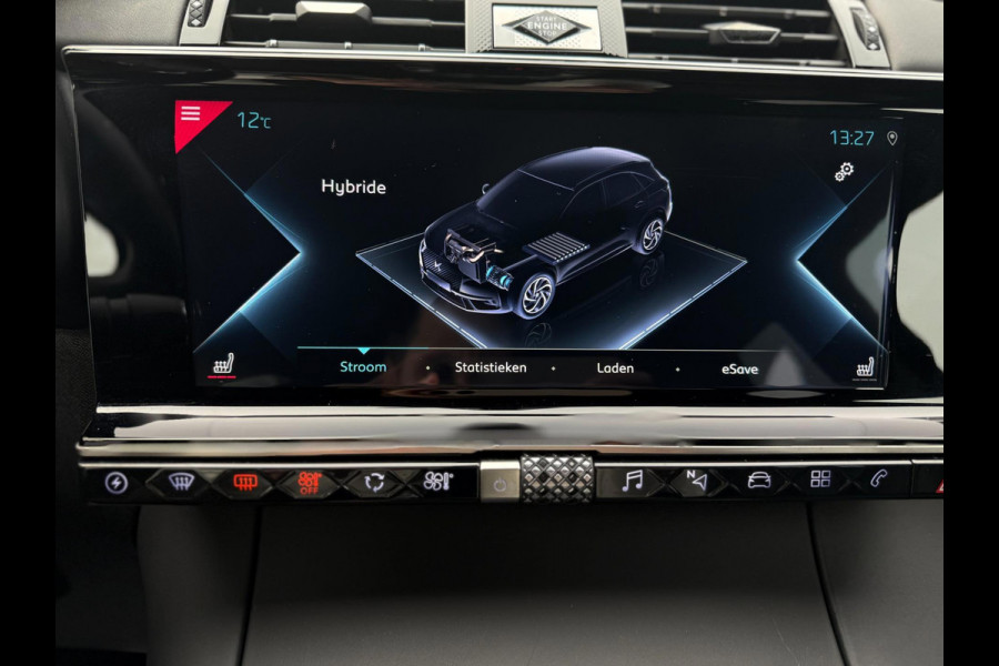 DS 7 Crossback 1.6 E-TENSE Aut. Louvre Acc Led Memory Stoelmassage Keyless 360° Pano Leder Elektr. Achterklep