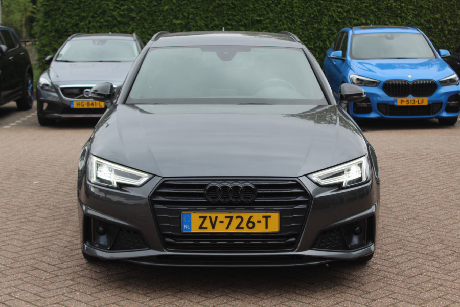 Audi A4 Avant 40 TFSI 191pk Sport S line black edition / Leder / Navigatie / Parkeerhulp V+A / 18'' / LED Koplampen / Getint glas / Cruise Control