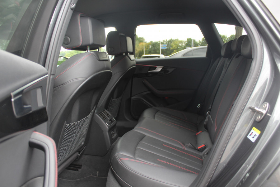 Audi A4 Avant 40 TFSI 191pk Sport S line black edition / Leder / Navigatie / Parkeerhulp V+A / 18'' / LED Koplampen / Getint glas / Cruise Control