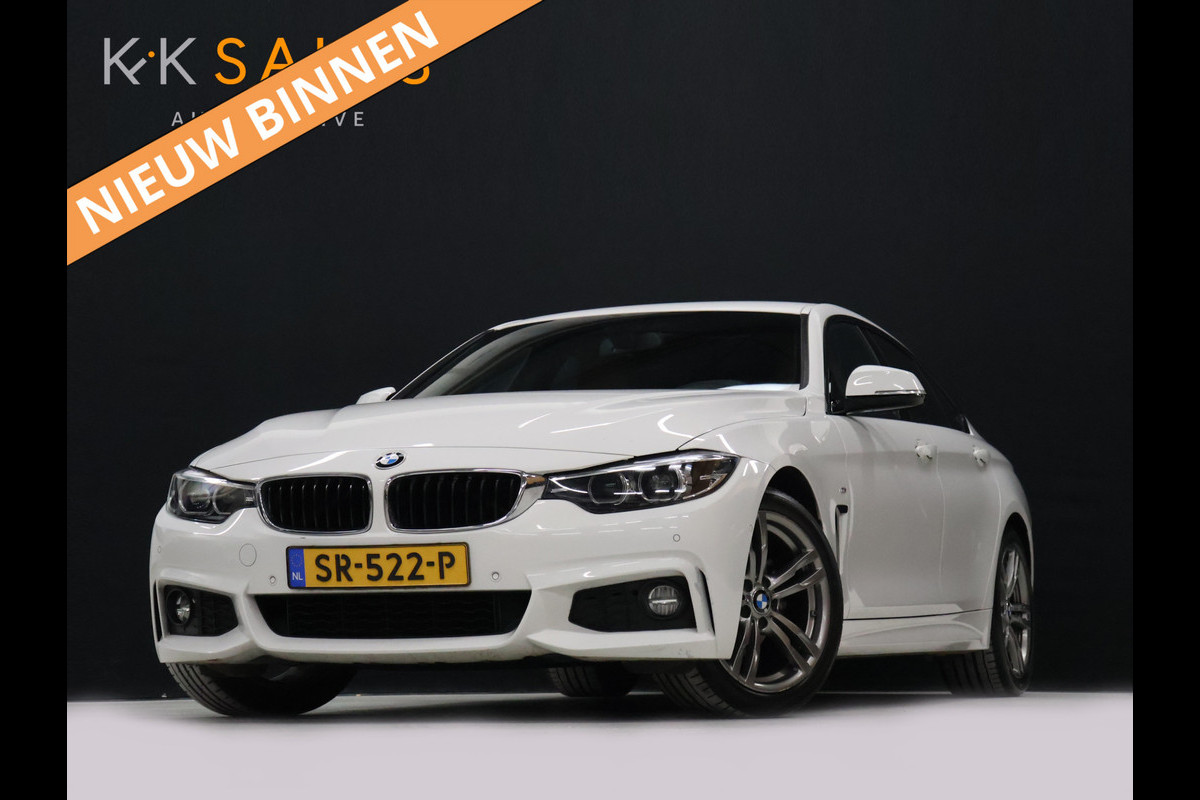 BMW 4 Serie Gran Coupé 420i M Sport [CAMERA, VOL LEDER, M-STUUR, PDC V+A, STOELVERWARMING, CRUISE CONTROL, CLIMATE CONTROL, BLUETOOTH, ELEKTRISCHE ACHTERKLEP, NIEUWSTAAT]