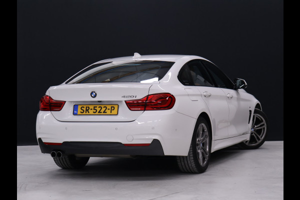 BMW 4 Serie Gran Coupé 420i M Sport [CAMERA, VOL LEDER, M-STUUR, PDC V+A, STOELVERWARMING, CRUISE CONTROL, CLIMATE CONTROL, BLUETOOTH, ELEKTRISCHE ACHTERKLEP, NIEUWSTAAT]