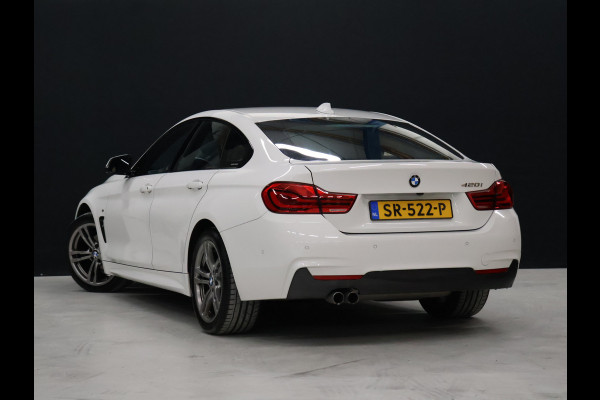 BMW 4 Serie Gran Coupé 420i M Sport [CAMERA, VOL LEDER, M-STUUR, PDC V+A, STOELVERWARMING, CRUISE CONTROL, CLIMATE CONTROL, BLUETOOTH, ELEKTRISCHE ACHTERKLEP, NIEUWSTAAT]