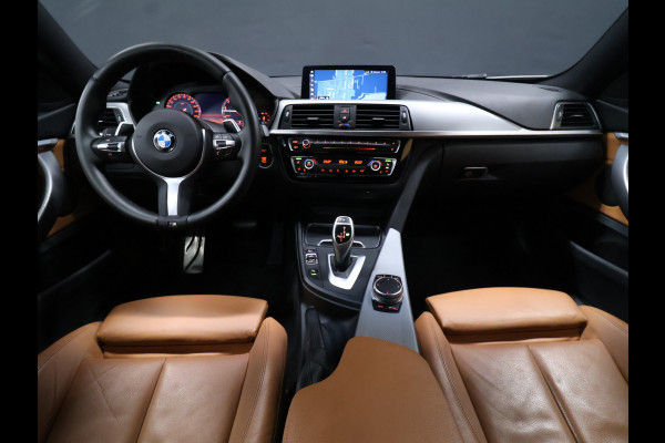 BMW 4 Serie Gran Coupé 420i M Sport [CAMERA, VOL LEDER, M-STUUR, PDC V+A, STOELVERWARMING, CRUISE CONTROL, CLIMATE CONTROL, BLUETOOTH, ELEKTRISCHE ACHTERKLEP, NIEUWSTAAT]
