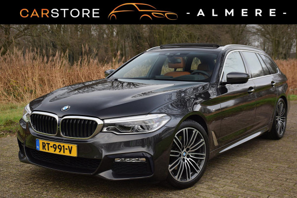BMW 5 Serie Touring 520i High Executive*Nappa Leder*HUD*PANO*M-Pakket*Enz*