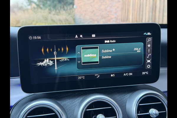 Mercedes-Benz C-Klasse Estate 180 AMG Automaat | Panorama | Leer | LED matrix | Sfeerverlichting | Apple CarPlay | 360°-camera | Night Pakket | DAB ont