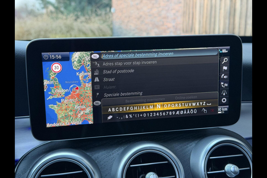 Mercedes-Benz C-Klasse Estate 180 AMG Automaat | Panorama | Leer | LED matrix | Sfeerverlichting | Apple CarPlay | 360°-camera | Night Pakket | DAB ont