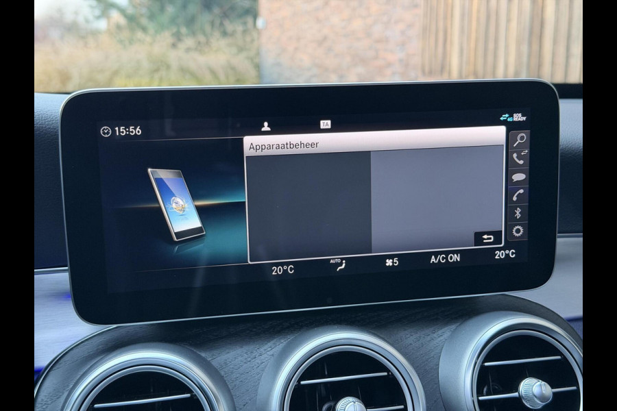 Mercedes-Benz C-Klasse Estate 180 AMG Automaat | Panorama | Leer | LED matrix | Sfeerverlichting | Apple CarPlay | 360°-camera | Night Pakket | DAB ont