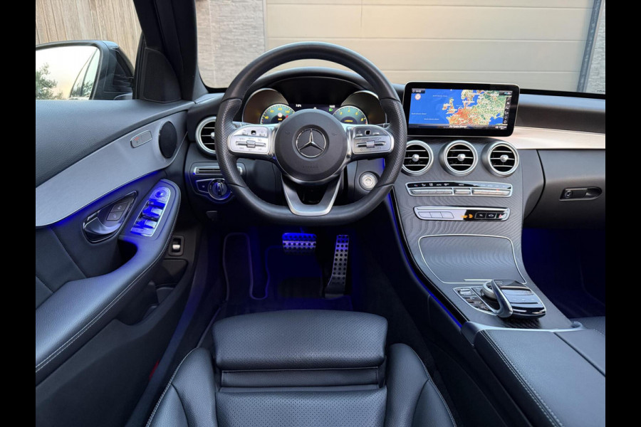 Mercedes-Benz C-Klasse Estate 180 AMG Automaat | Panorama | Leer | LED matrix | Sfeerverlichting | Apple CarPlay | 360°-camera | Night Pakket | DAB ont