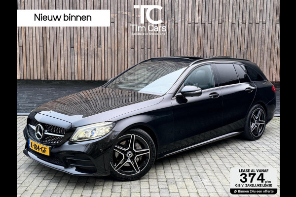 Mercedes-Benz C-Klasse Estate 180 AMG Automaat | Panorama | Leer | LED matrix | Sfeerverlichting | Apple CarPlay | 360°-camera | Night Pakket | DAB ont