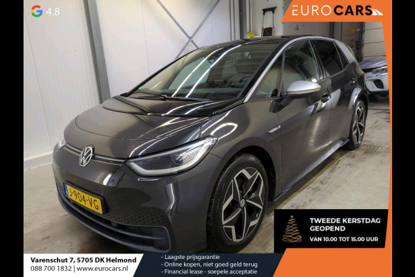 Volkswagen ID.3 First Plus 58 kWh Navigatie Apple Carplay/Android Auto Camera Parkeersensoren Adaptive Cruise Control Full LED Matrix Stoel- en stuurverwarming Lichtmetalen velgen Climate Control
