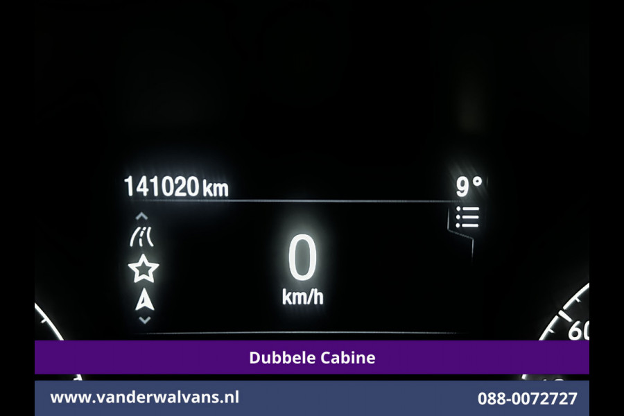 Ford Transit Custom 2.0 TDCI 131pk L2H1 Dubbele Cabine Euro6 Airco | 6-Zits | Navigatie | LED | Apple Carplay | Cruisecontrol Android Auto, Parkeersensoren, Stoelverwarming, Verwarmde voorruit, 2800kg trekvermogen