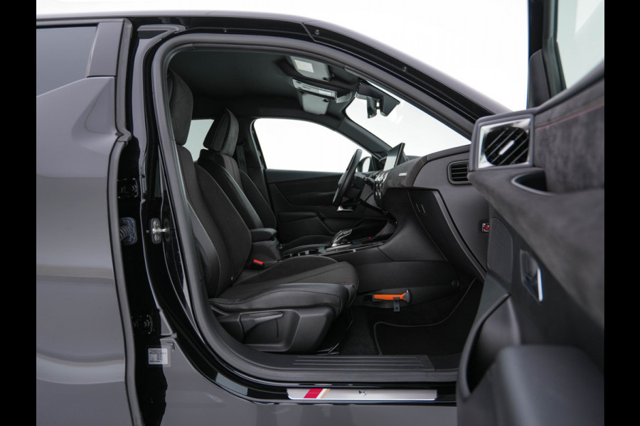 DS DS 3 Crossback E-Tense Performance Line+ 50 kWh [ 3-Fase ] {SOH-90%} (INCL-BTW) *LEATHER-FABRIC | MATRIX-LED | ADAPTIVE-CRUISE | DIGI-COCKPIT | HEATED-SPORTSEATS | CAMERA | KEYLESS | NAVI-FULLMAP | DAB+ | ECC | PDC | PRIVACY-GLASS | 18''ALU*