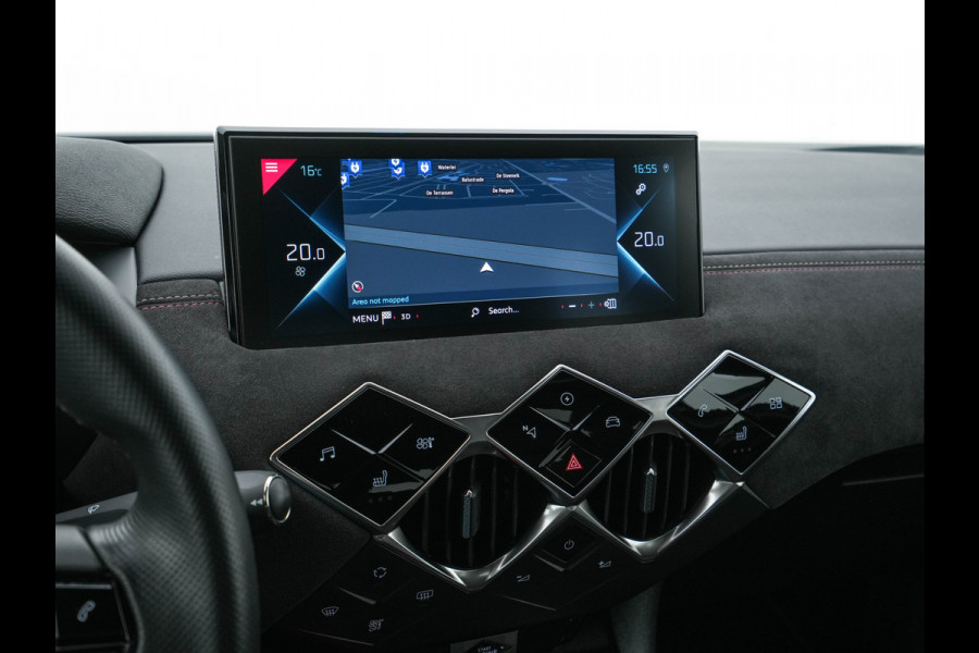 DS DS 3 Crossback E-Tense Performance Line+ 50 kWh [ 3-Fase ] {SOH-90%} (INCL-BTW) *LEATHER-FABRIC | MATRIX-LED | ADAPTIVE-CRUISE | DIGI-COCKPIT | HEATED-SPORTSEATS | CAMERA | KEYLESS | NAVI-FULLMAP | DAB+ | ECC | PDC | PRIVACY-GLASS | 18''ALU*