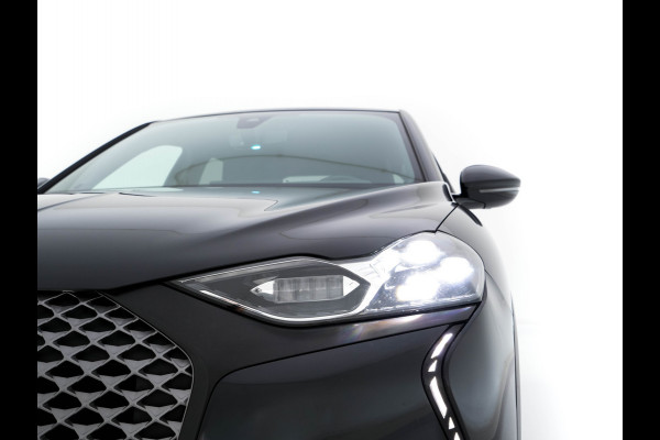 DS DS 3 Crossback E-Tense Performance Line+ 50 kWh [ 3-Fase ] {SOH-90%} (INCL-BTW) *LEATHER-FABRIC | MATRIX-LED | ADAPTIVE-CRUISE | DIGI-COCKPIT | HEATED-SPORTSEATS | CAMERA | KEYLESS | NAVI-FULLMAP | DAB+ | ECC | PDC | PRIVACY-GLASS | 18''ALU*