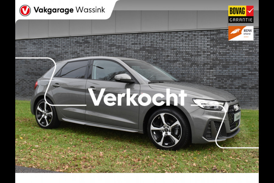 Audi A1 Sportback 30 TFSI S-line edition S-line Automaat 30s 111pk