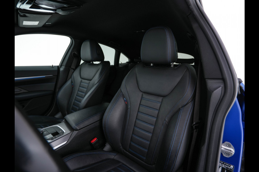 BMW i4 M50 M-Sportpack High Executive 84 kWh [ 3-Fase ] {SOH-97%} (INCL-BTW) *LUXURY-LEATHER | HARMAN/KARDON | ADAPTIVE-CRUISE | HEAD-UP | LASER-LED | BLIND-SPOT | TOP-VIEW | HEATED-SPORTSEATS | DAB+ | WIDE-COCKPIT | AMBIENT-LIGHT | NAVI-FULLMAP | ...